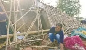 Korban "Badai Mauk" Berharap Bantuan Renovasi