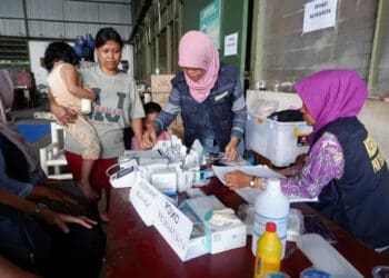 Para Pengungsi Rawan Terkena Penyakit