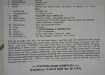 Sibuk Bantu Korban Banjir, Motor Relawan Dicuri