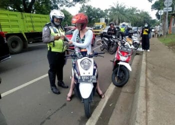 Dua Pekan Razia, 2.150 Kendaraan di Tangsel Kena Tilang