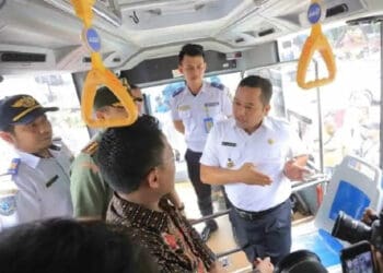 Berlaku di Tiga Koridor, Bayar BRT Sekarang Non Tunai
