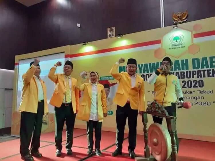 Pilkada Kabupaten Serang, Golkar Pertahankan Duet Tatu-Pandji