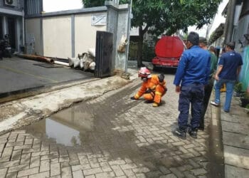 Ledakan Bawah Tanah Gegerkan Warga Sangiang Jaya