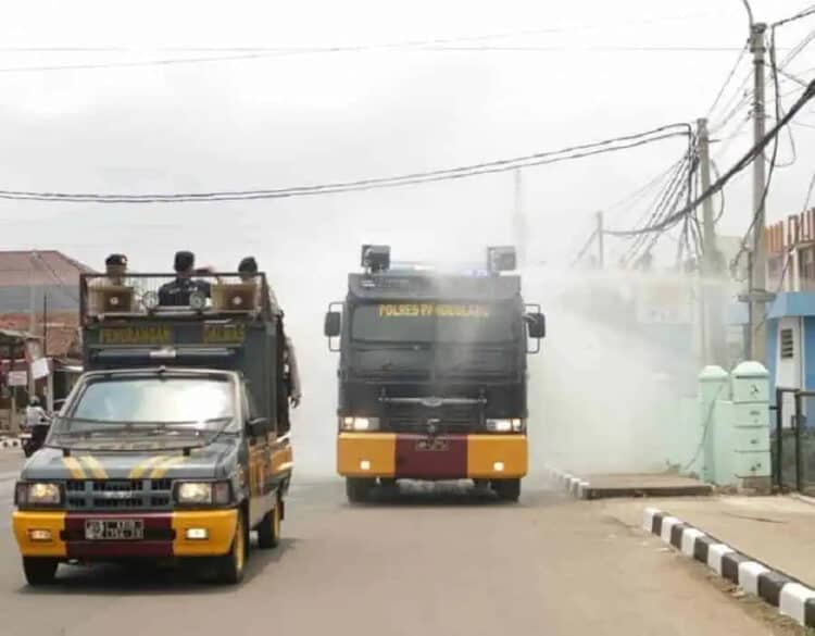 Penyemprotan Disinfektan Terus Digencarkan