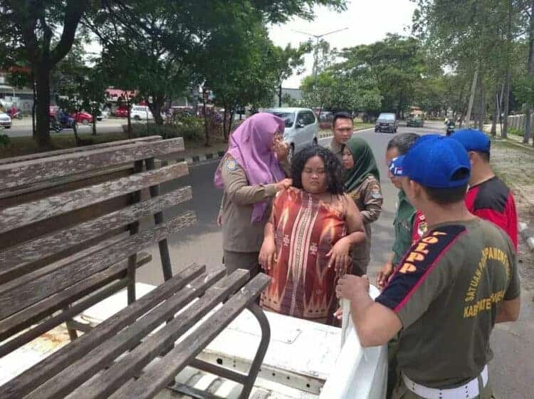 Dua Perempuan ODGJ Terjaring Razia