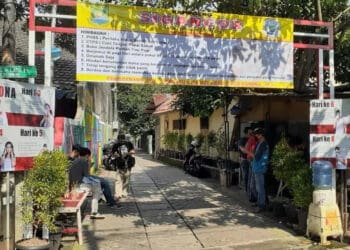 Warga RW 09 Paninggilan Bangun Kampung Si Gacor
