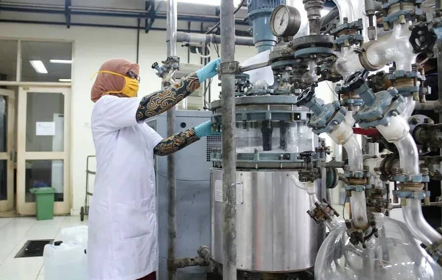 LIPI Produksi Hand Sanitizer