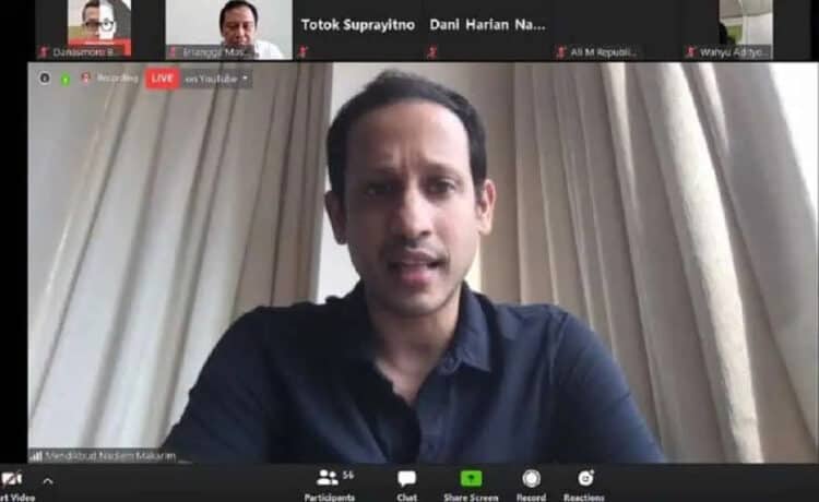 Menteri Nadiem: Siswa Bisa Belajar dari Rumah lewat TVRI