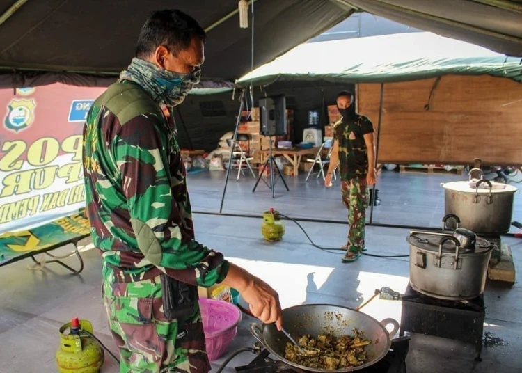 Dapur Umum TNI-Polri dan Pemkot Tangerang