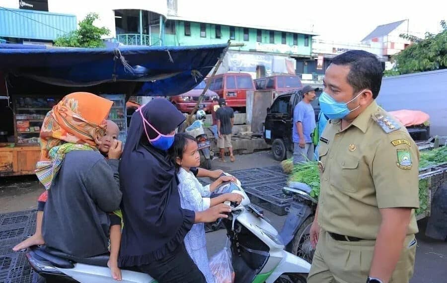 Wali Kota Tangerang Cek PSBB Jilid II