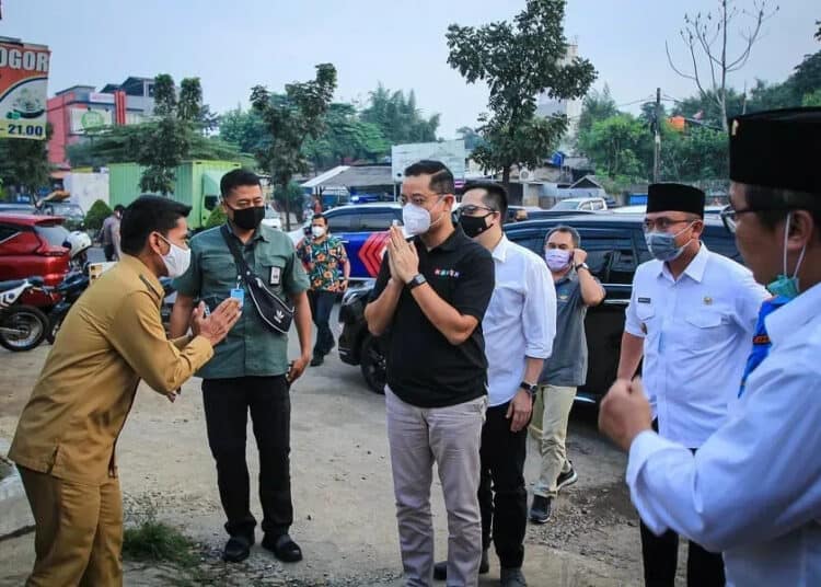 Pembagian Bansos Pusat di Kota Tangsel