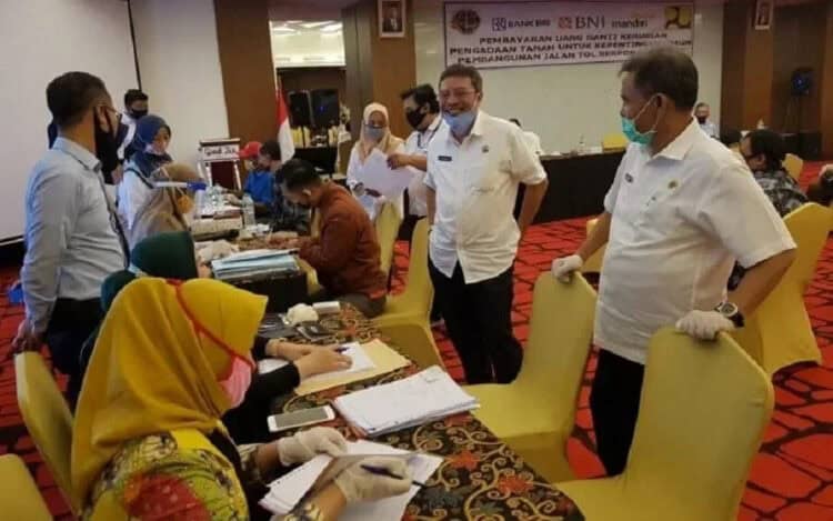 BPN Bayar Ganti Rugi Lahan Terdampak Proyek Tol Serpong-Cinere