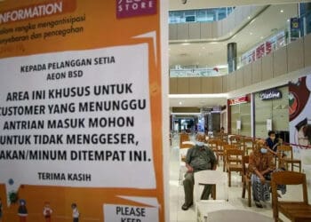 Penerapan New Normal di Pusat Perbelanjaan Tangerang