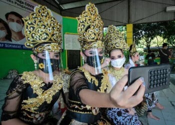 Sanggar Tari Terapkan Protokol Kesehatan