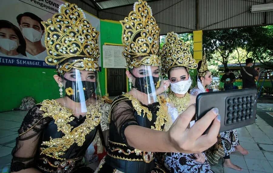 Sanggar Tari Terapkan Protokol Kesehatan