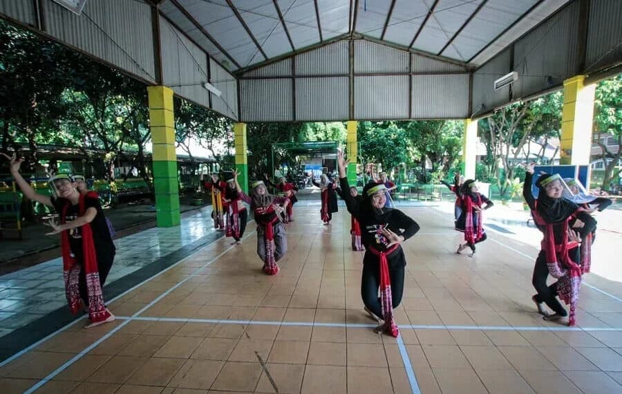 Sanggar Tari Terapkan Protokol Kesehatan