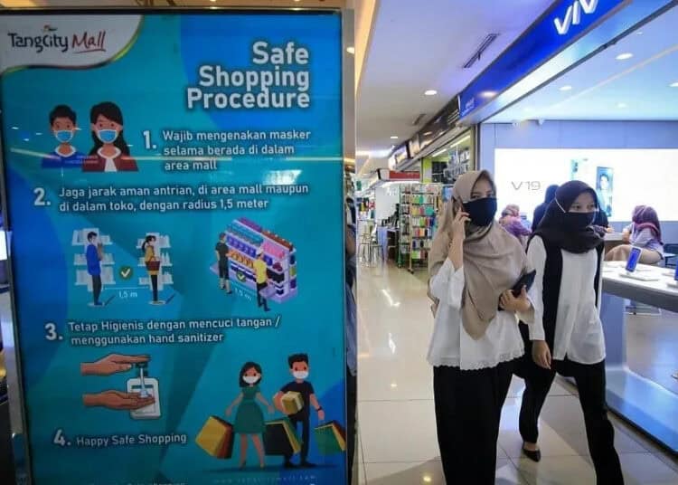 Pusat Perbelanjaan di Kota Tangerang Mulai Dibuka