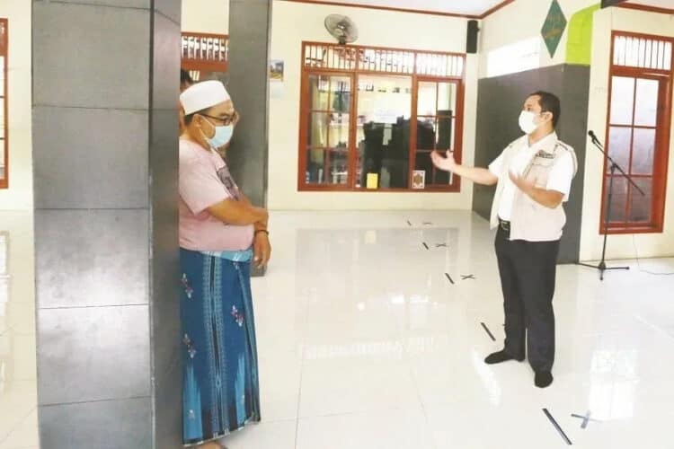 Penerapan Protokol Covid – 19, Walikota Arief Tinjau Kesiapan Tempat Ibadah