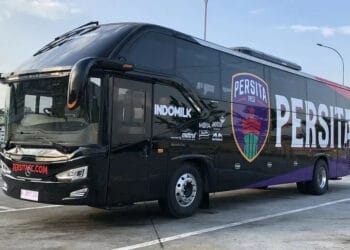 Keren! Persita Akhirnya Punya Bus Tim