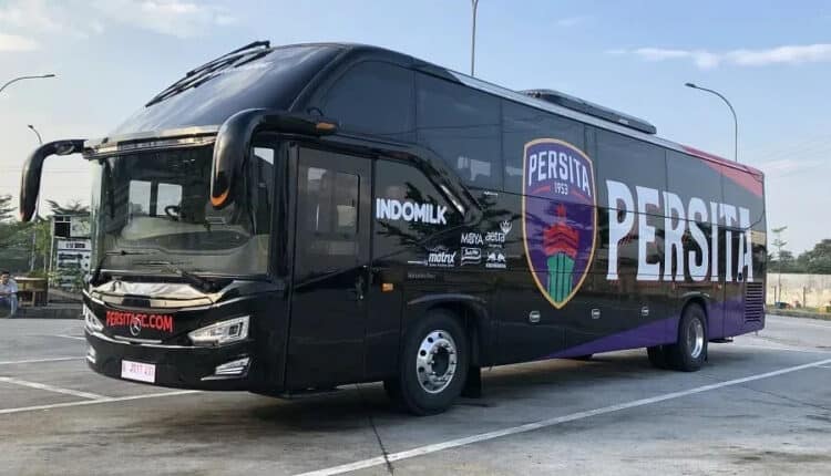 Keren! Persita Akhirnya Punya Bus Tim