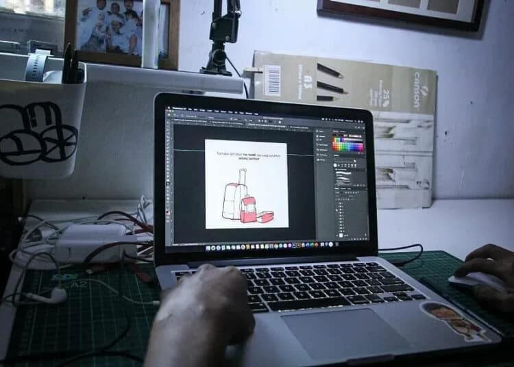Desain Grafis Kebanjiran Order Bertema Corona