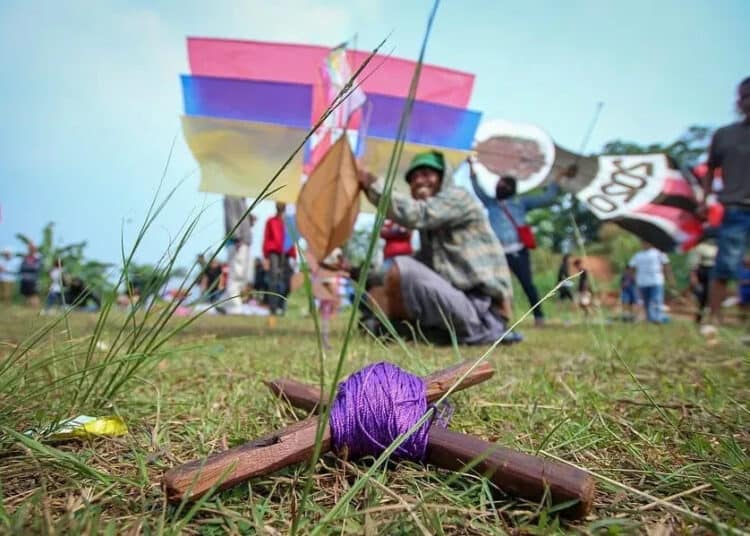 Lomba Layang-layang di Era PSBB