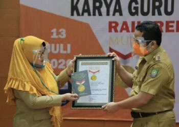 750 Video Karya Guru Kota Tangerang Diganjar Rekor Muri