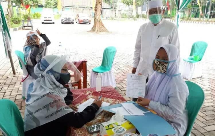 Meski Ada Protokol Kesehatan, Santri Ponpes Tarmud Senang Bisa Belajar Lagi