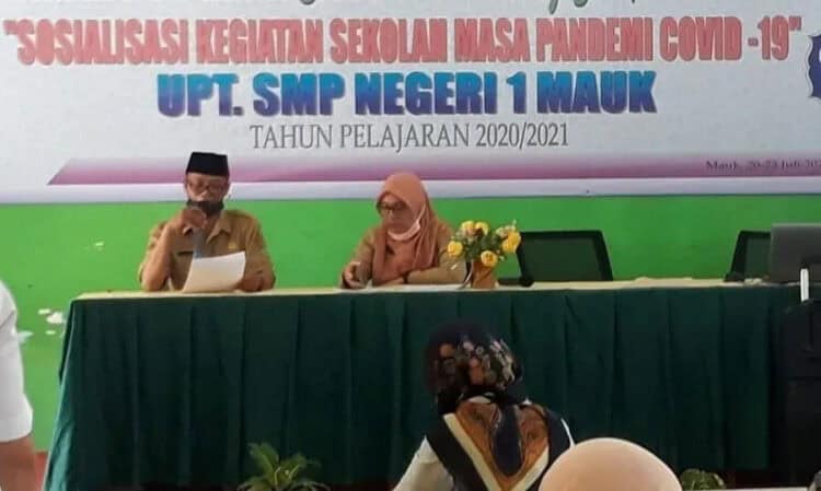 SMPN 1 Mauk Sosialisasi Pembelajaran Online