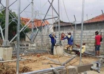 Trantib Setop Pembangunan Tower Ilegal
