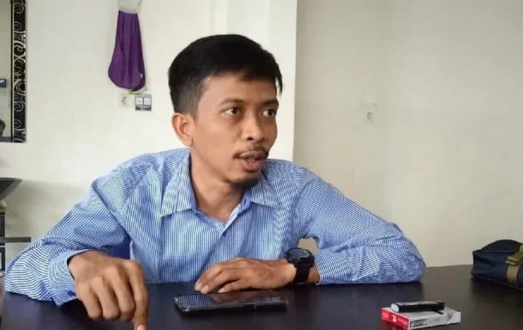 TAK DILANJUTKAN: Divisi Hukum Data dan Informasi Bawaslu Kabupaten Serang, Ari Setiawan. (SIDIK/SATELIT NEWS)