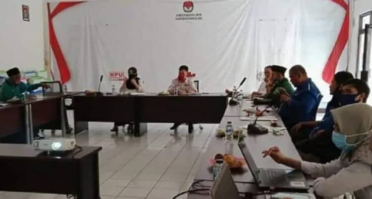Persiapan Pendaftaran Pilkada Pandeglang, KPU Kumpulkan Parpol Pemilik Kursi DPRD