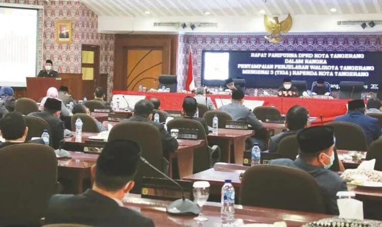 APBD Perubahan Kota Tangerang Turun 1,43 Triliun