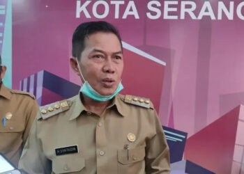 UJI COBA SEKOLAH TATAP MUKA: Walikota Serang Syafrudin. (DOK/SATELIT NEWS)