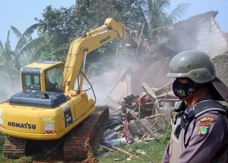 EKSEKUSI LAHAN DI BENDA (4)