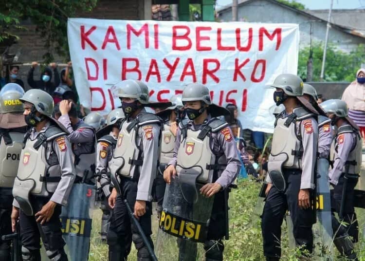 EKSEKUSI LAHAN DI BENDA (5)