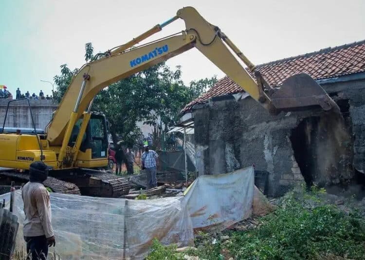 EKSEKUSI LAHAN DI BENDA (6)