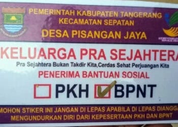 Transparansi, KPM Penerima BPNT dan PKH Diberi Label
