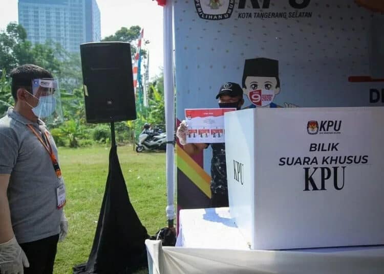Simulasi Pemungutan Suara Pilkada 2020