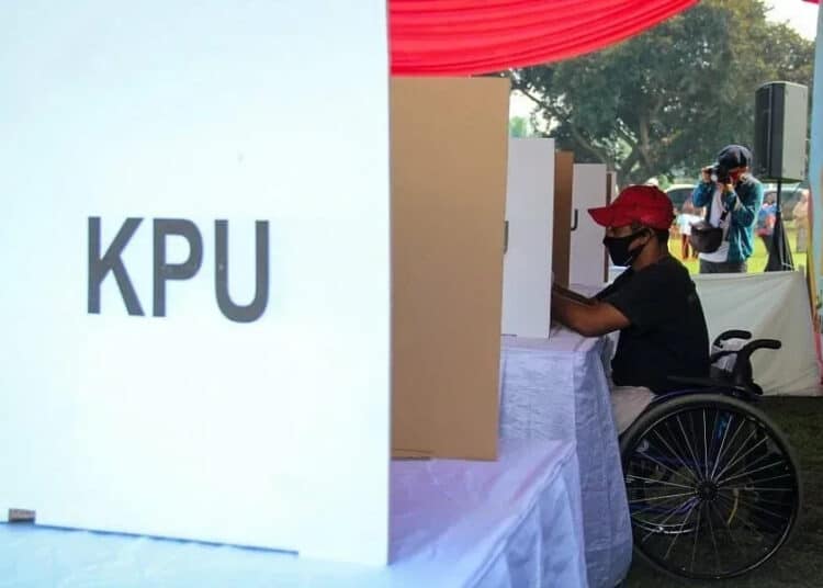 Simulasi Pemungutan Suara Pilkada 2020