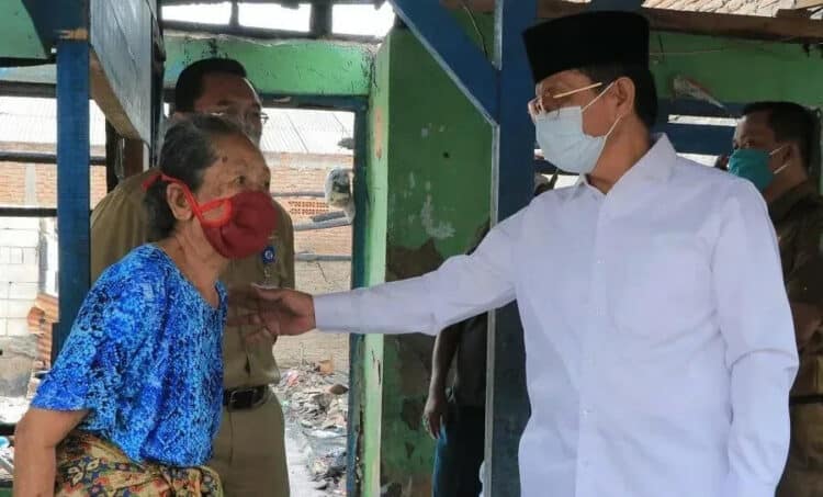 Sachrudin ke Warga Korban Kebakaran: Sabar ya Bu