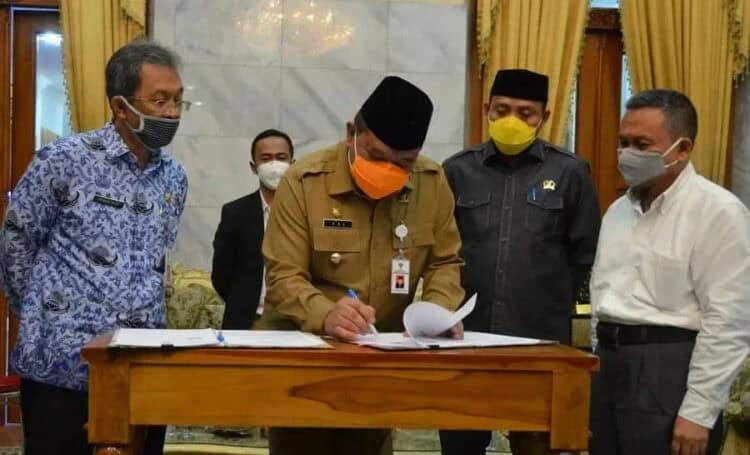 Fasos Fasum Perumahan BCP Diserahkan ke Pemkab Serang
