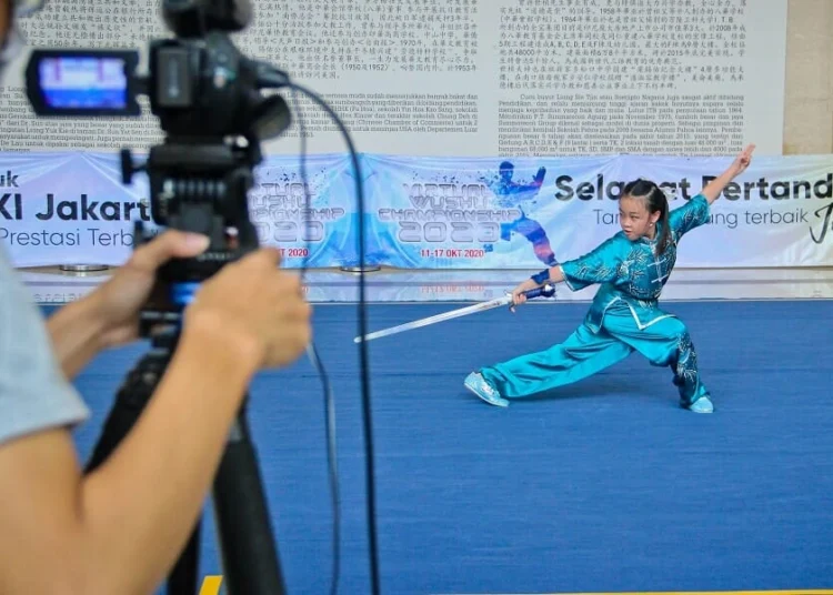 Kompetisi Wushu Secara Virtual