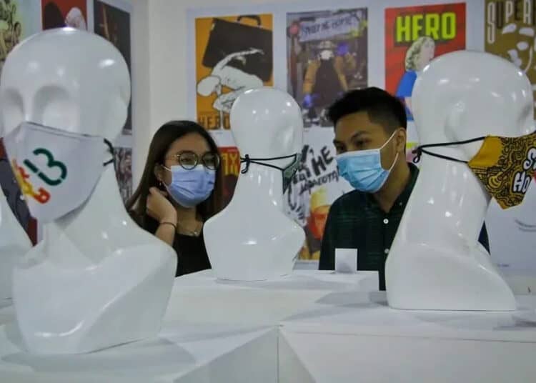 Pameran Desain Masker Internasional di Tangerang