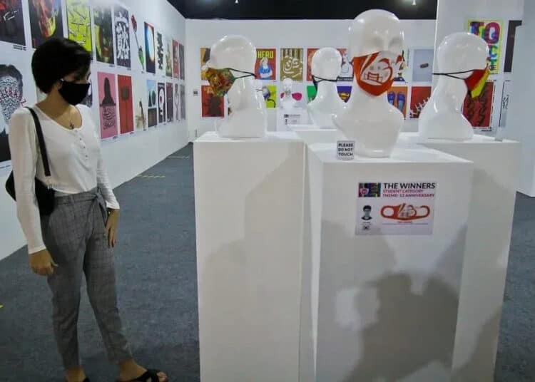 Pameran Desain Masker Internasional di Tangerang