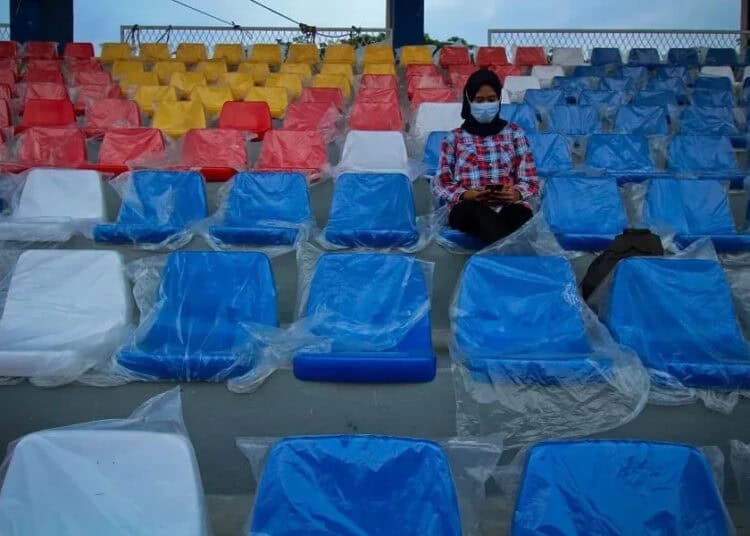 Progres Rehabilitasi Stadion Benteng Tangerang