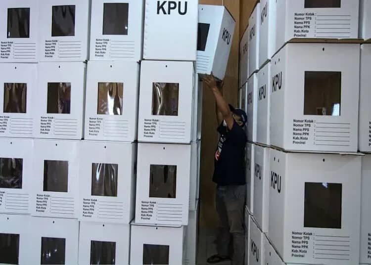 DISTRIBUSI LOGISTIK PILKADA TANGSEL
