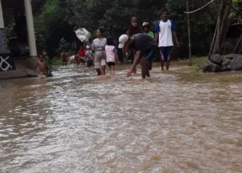 Hujan Deras, Banjir Landa 5 Kecamatan