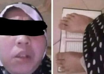 Foto Wanita Injak Alquran Bikin Geger, Pelaku Jadi TKI di Arab Saudi