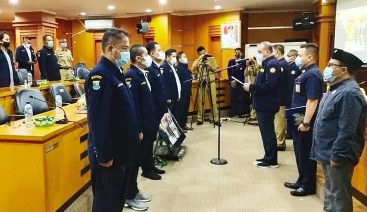 Bupati Lantik Pengurus Karang Taruna Kabupaten Tangerang